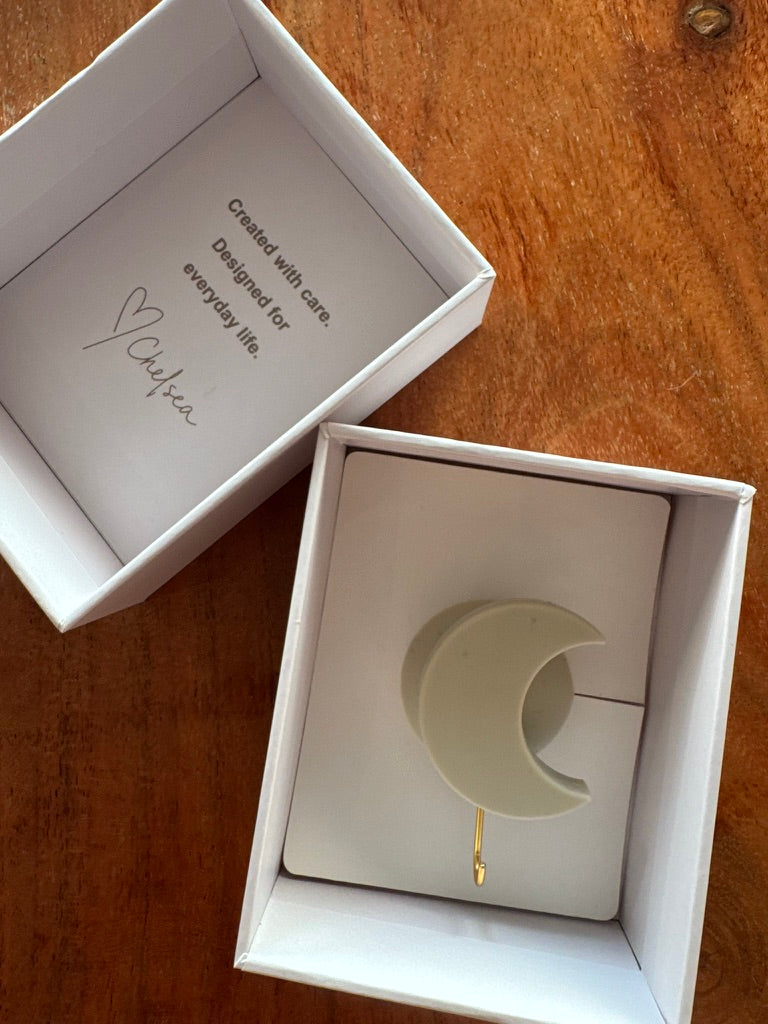 Harperly Lune Hook in gift box
